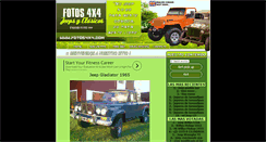 Desktop Screenshot of fotos4x4.com